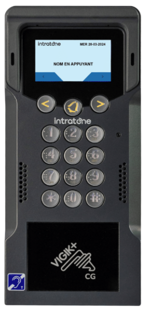 Interphone vidéo ONLY1+03-0102+40 badges, prépayé 15ans max 20 logts