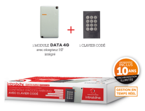 060130/Intrabox Clavier codé + Récepteur HF accès 10 ans DATA illimités