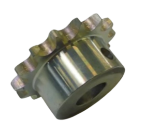 Pignon Z=15 (+goupille+boulon+écrou) pour moteur K10